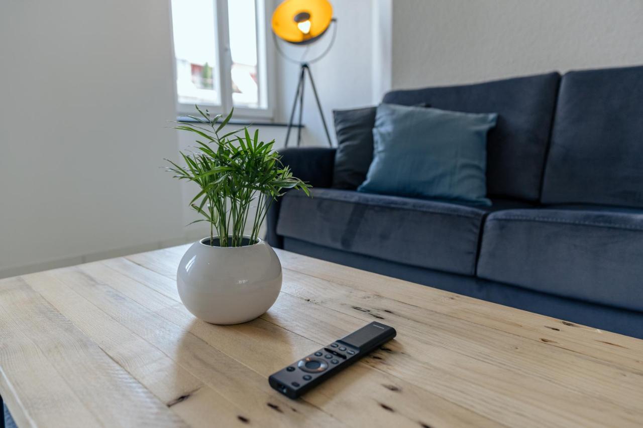 Apartment In The City Center With Free Parking Biel Dış mekan fotoğraf