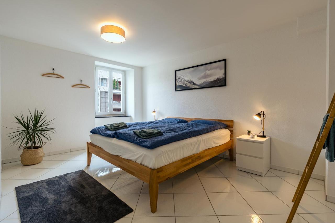 Apartment In The City Center With Free Parking Biel Dış mekan fotoğraf